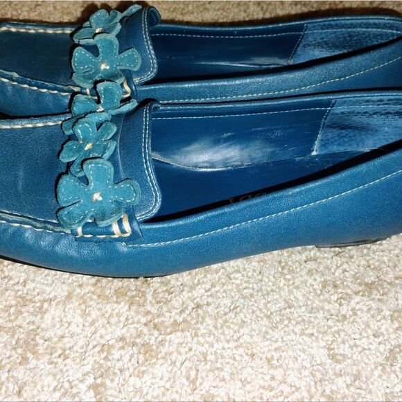 Sam & Libby Blue Women's Loafers - Picture 5 of 9